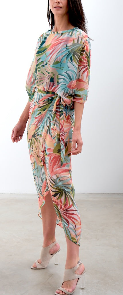 Michelle Mac Sheer wrap skirt