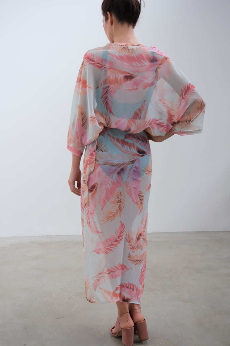 Michelle Mac Sheer wrap skirt