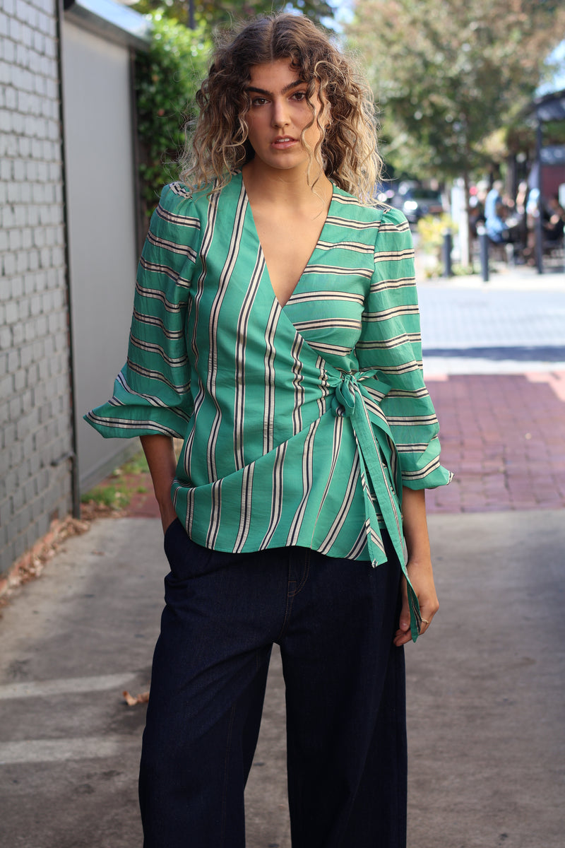 Latest wrap top styles online