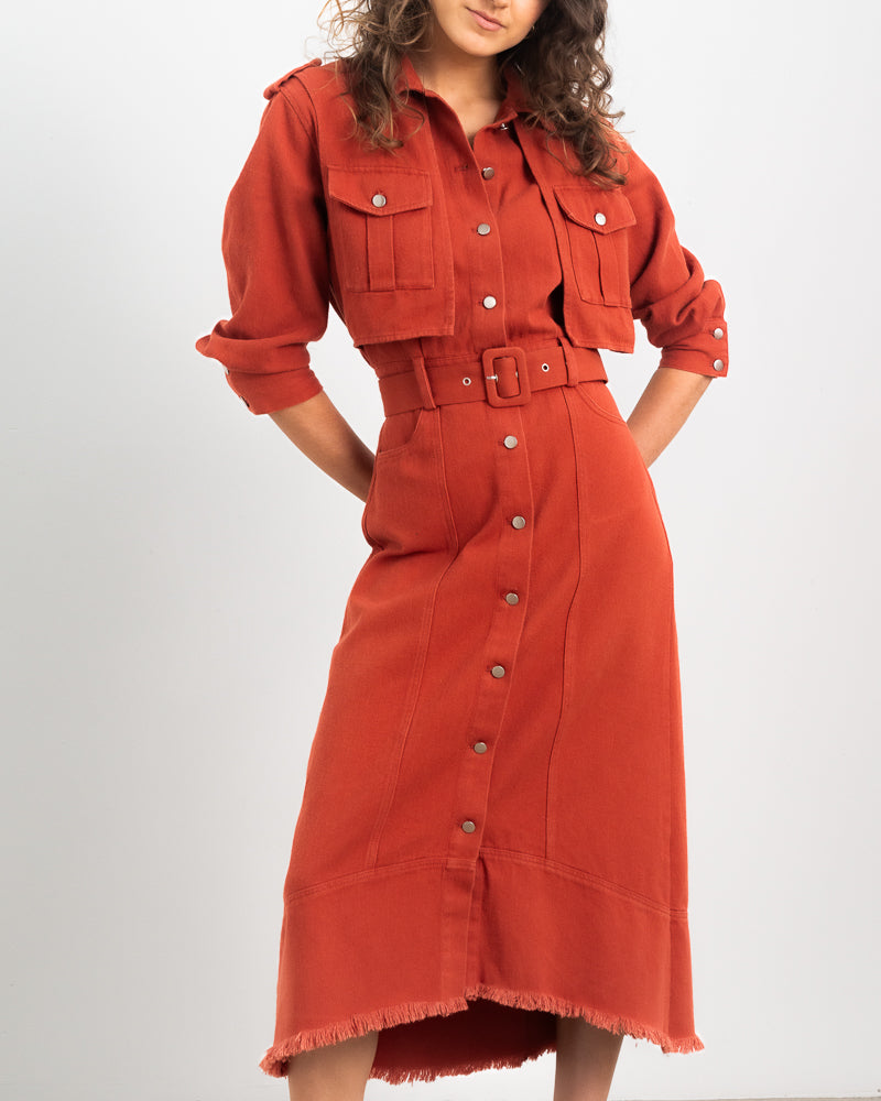 Freya Denim Dress