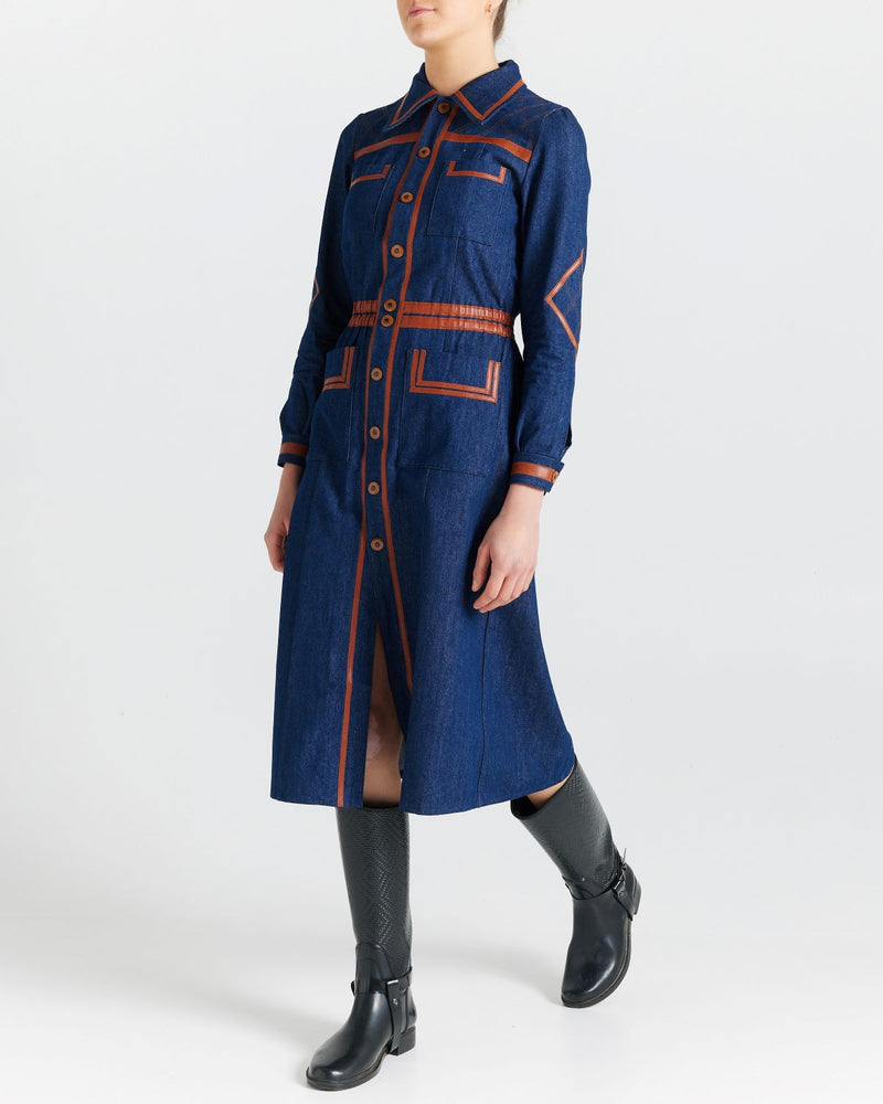 Jolene Denim Dress/Coat