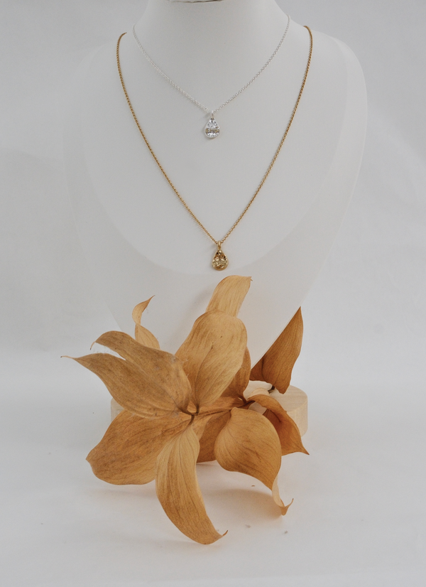 Sunlit Drop Pendant Necklace