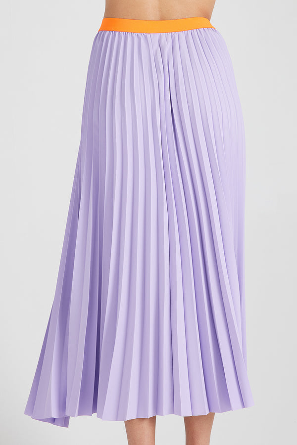 Estelle Sunray Skirt - Lilac / Orange